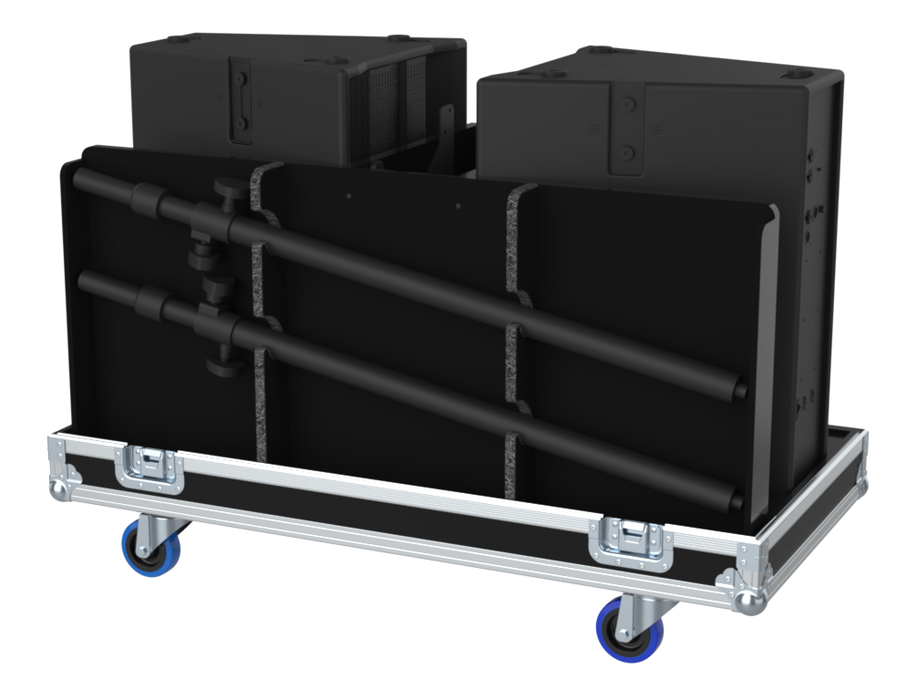 SANTOSOM POINT SOURCE Flight case PRO-2, 2x HK AUDIO LINEAR 5MK2 308LTA + Acessor
