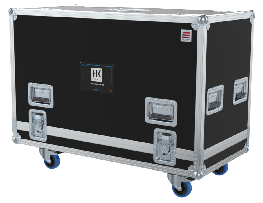 SANTOSOM POINT SOURCE Flight case PRO-2, 2x HK AUDIO LINEAR 5MK2 308LTA + Acessor
