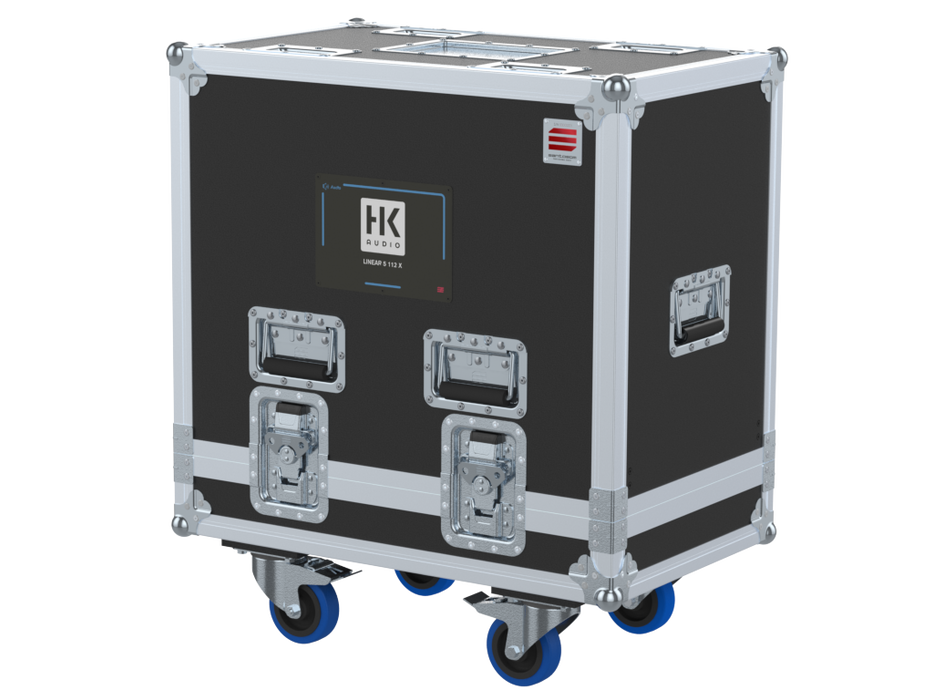 Santosom Cabinet Flight case Pro, 2x HK LINEAR 5 MK II 112 XA