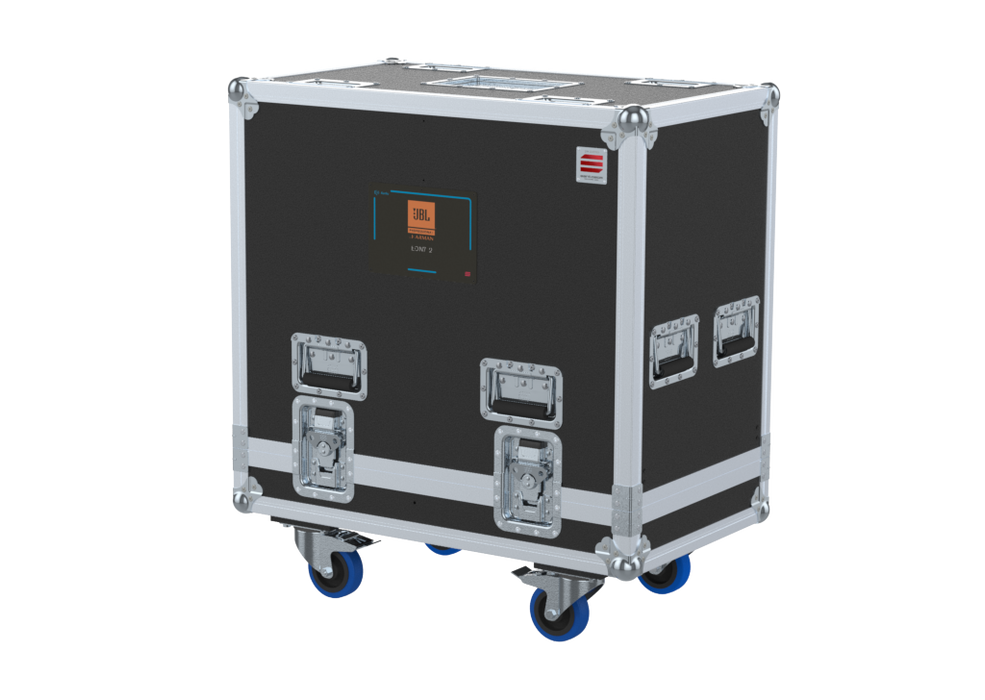 SANTOSOM POINT SOURCE Flight case STD, 2x JBL-EON712