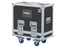 Santosom Cabinet Flight case, 2x QSC E110