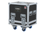 Santosom Cabinet Flight case STD, 2x QSC K10