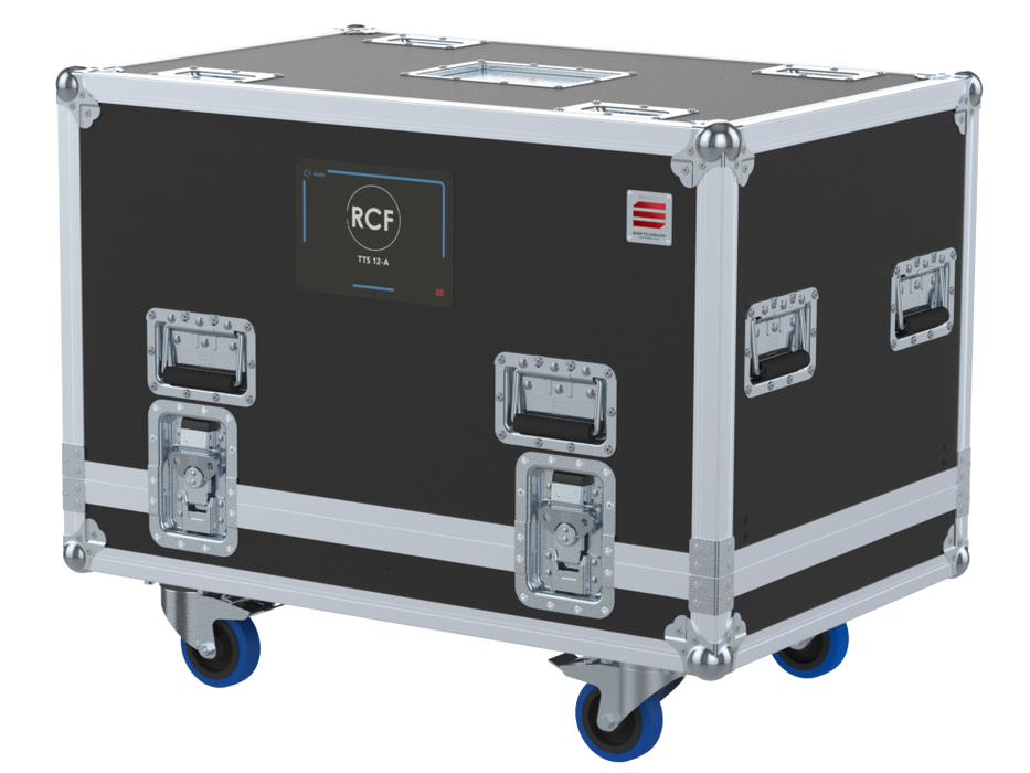 SANTOSOM Cabinet Flight case PRO, 2x RCF TTS 12-A SUB