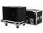 Santosom Cabinet Flight case PRO, 2x Coda Audio Cue Two