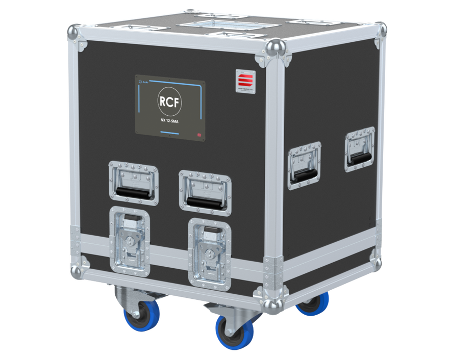 Santosom Cabinet Flight case PRO, 2x RCF NX 12-SMA
