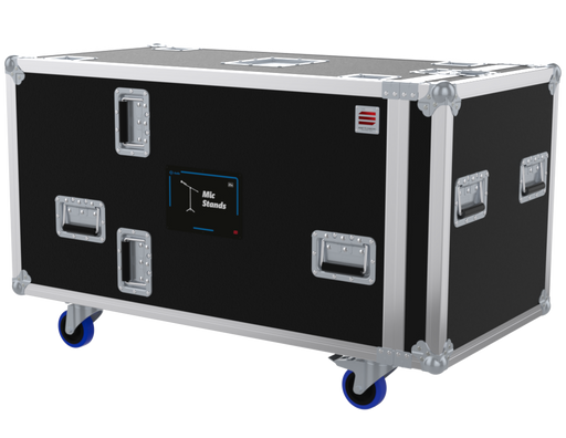 SANTOSOM MICROPHONE STANDS Flight case PRO-1, 25 Mic Stands (Ø105x1090)