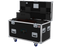SANTOSOM SPEAKER STANDS Flight case PRO-1B, 8x Square Base Stands, K&M 26727
