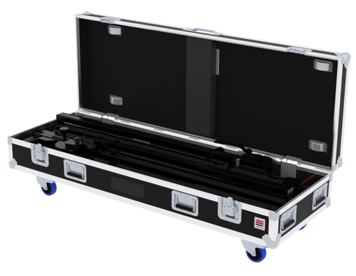 SANTOSOM Lift Stands Flight Case PRO, 2x Tripés ADAM HALL SWU400T
