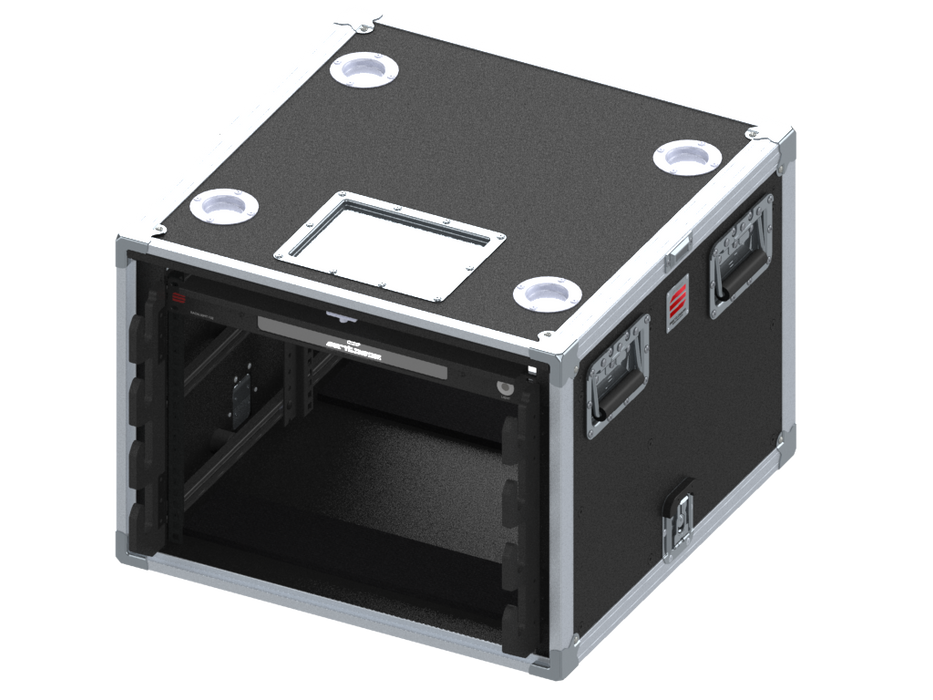SANTOSOM ACCESSORY Racklight® Kit Lateral Frontal Stage p/ Rack RCS 8U