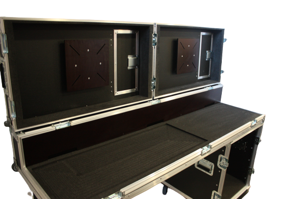 Santosom Video Controller Flight case, Production mixer