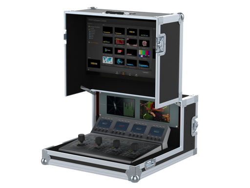 Santosom Video Controller Flight case, Blackmagic Atem Camera Control Panel