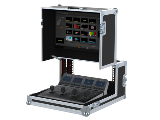 Santosom Video Controller Flight case, Blackmagic Atem Camera Control Panel