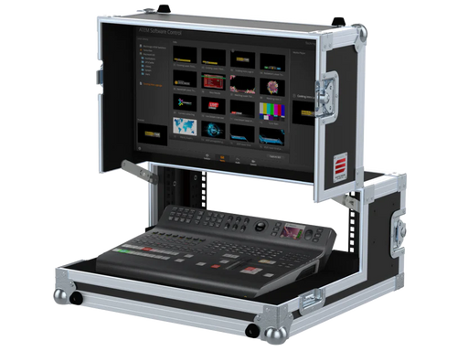Santosom Video Controller Flight case Blackmagic Atem Television Studio Pro