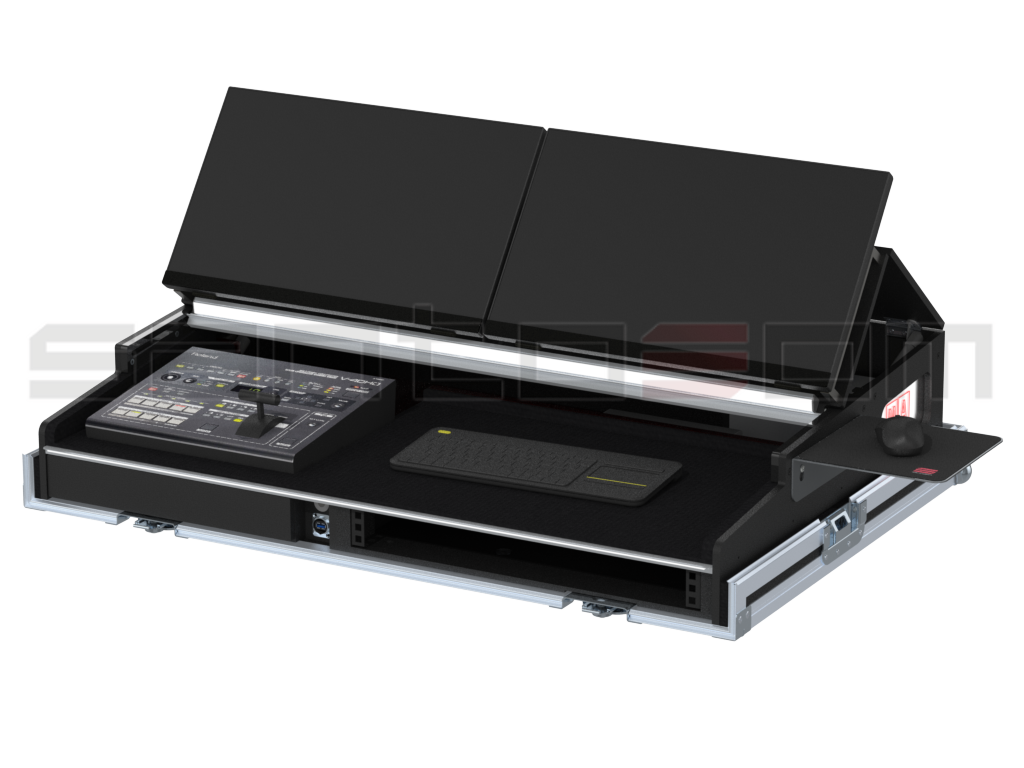 Santosom Video Controller Flight case PRO, VIDEO REGIE TOUCH