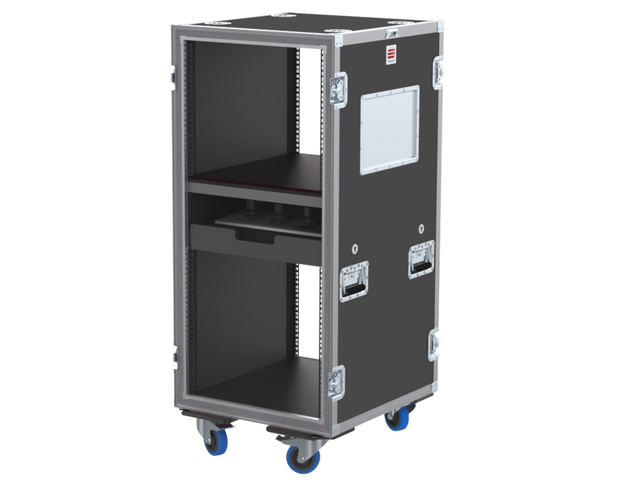 SANTOSOM 19" Rack Foam-Rack DDR, 24U 600 Anti-shock