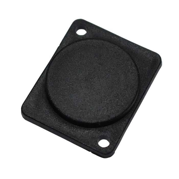 Neutrik Plain Plug for XLR Punched for BNC, D-Size