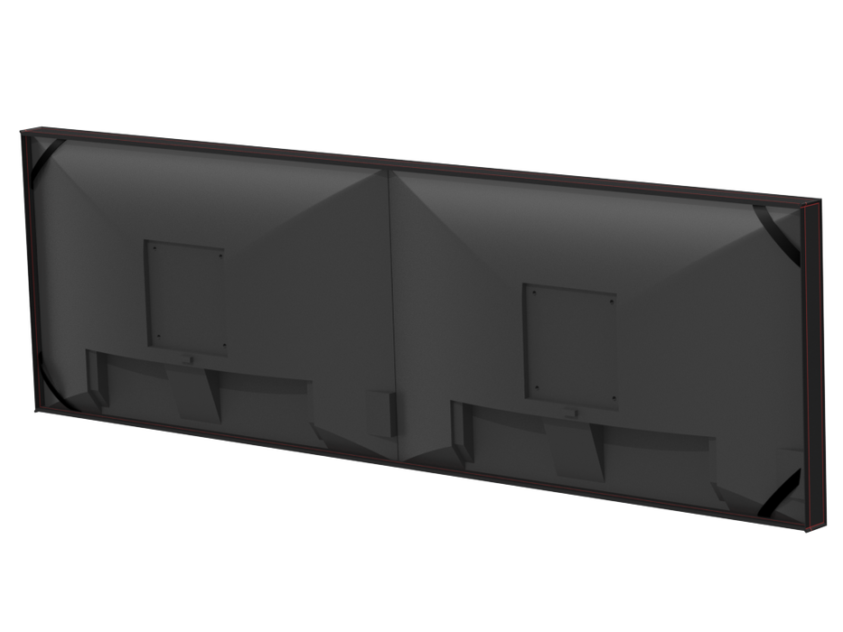 SANTOSOM MONITOR COVER PRO Thermal Cover for 2x monitor 24"
