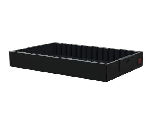 SANTOSOM Aluminum Tray1 1U, for PX2L (36x25x05 WID)