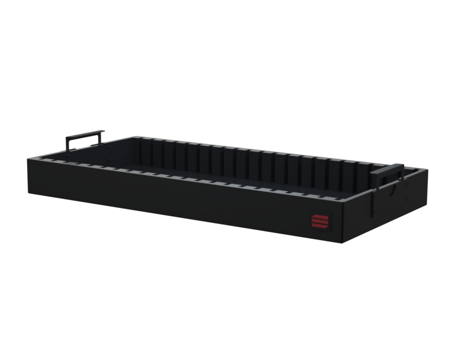 SANTOSOM ACCESSORY Aluminum Tray1 1U, for PX2L (50x25x09 WID)
