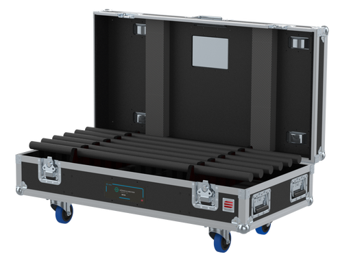 SANTOSOM SPEAKER STANDS Flight case PRO, 6x K&M 26734