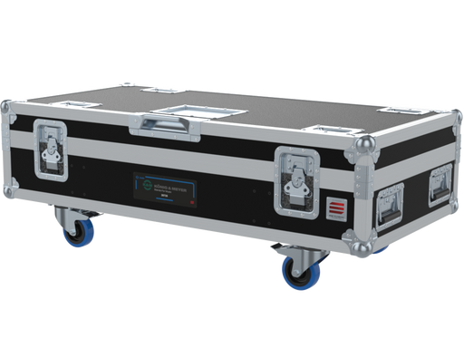 SANTOSOM SPEAKER STANDS Flight case PRO, 6x K&M 26735 Round base