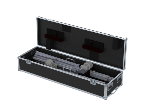 SANTOSOM Lift Stands Flight case PRO, 2x VMB TE-046 + 2x VMB PSU-06