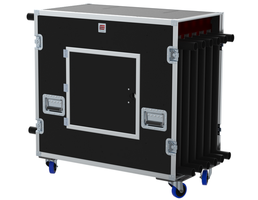 SANTOSOM Rigging Flight case, 12x Interal Drop Arm (Truss case)