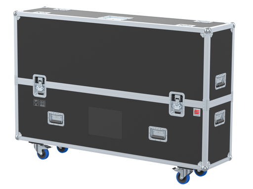 SANTOSOM Display Flight case PRO, 2x Screen adjustable ±60" (max: 150x91x11)
