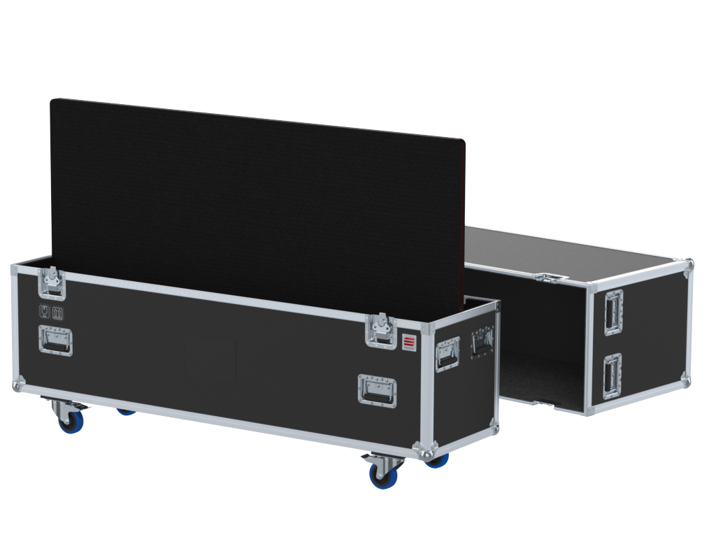 Santosom Display Flight case PRO, 1-2 Screen 75" (171x18x101 UID)