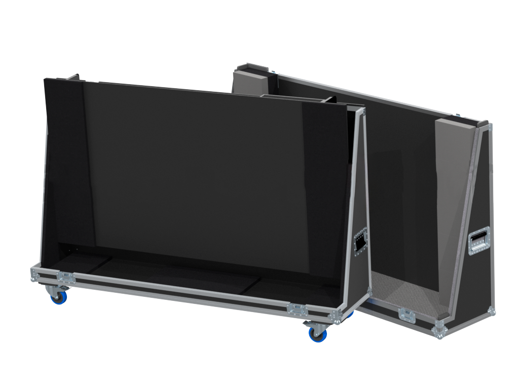 SANTOSOM Display Flight Case PRO, 1x Screen 105´ (2520x110x1120 UID)