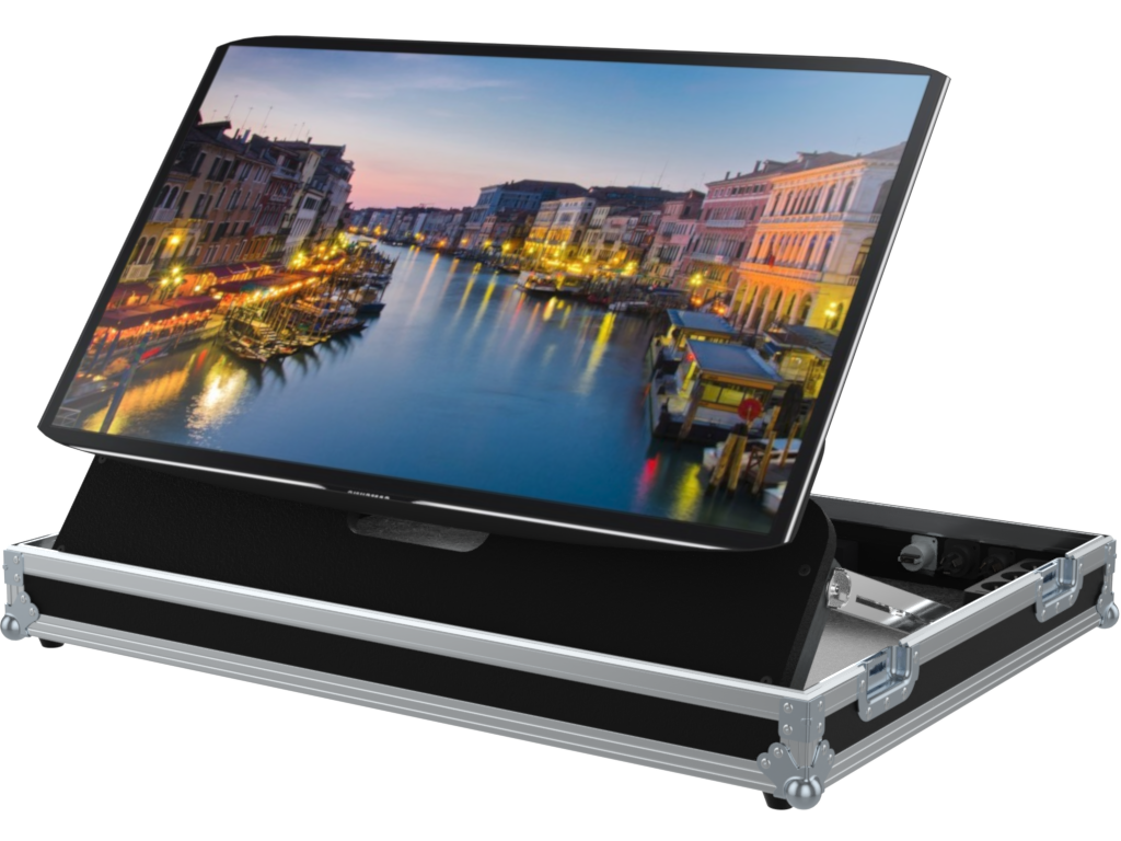 Santosom Flight case monitor, LCD 32" (75x51x12 cm)
