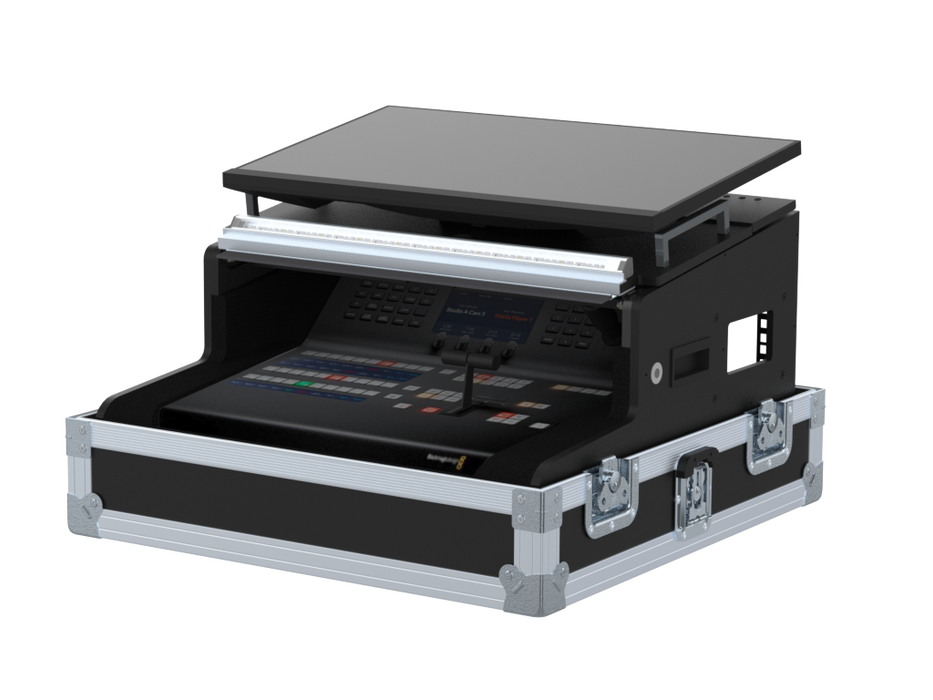 SANTOSOM Lighting controller FC PRO-7, Blackmagic ATEM 1 M/E Advanced Panel