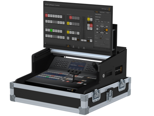 SANTOSOM Lighting controller FC PRO-7, Blackmagic ATEM 1 M/E Advanced Panel