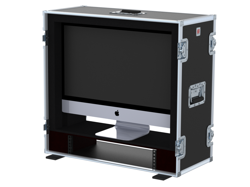 Santosom Flight case, IMAC 27"+2U 19"(27´+2U)