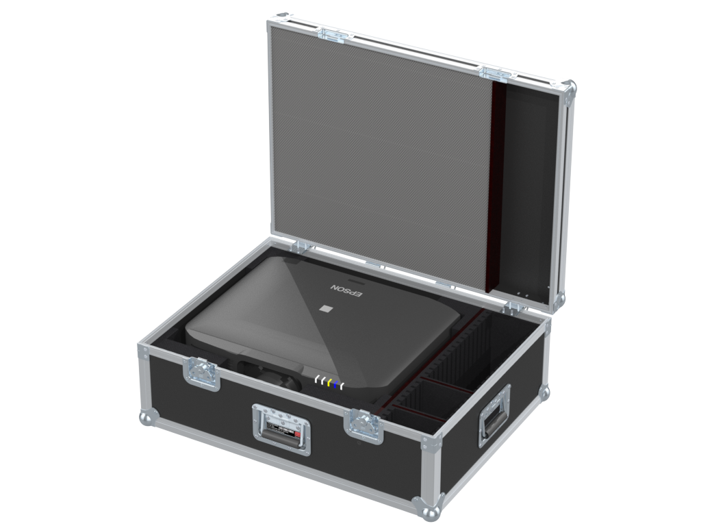 SANTOSOM Video Projector Flight case, EPSON EB-PU1008B (545x436x164mm )