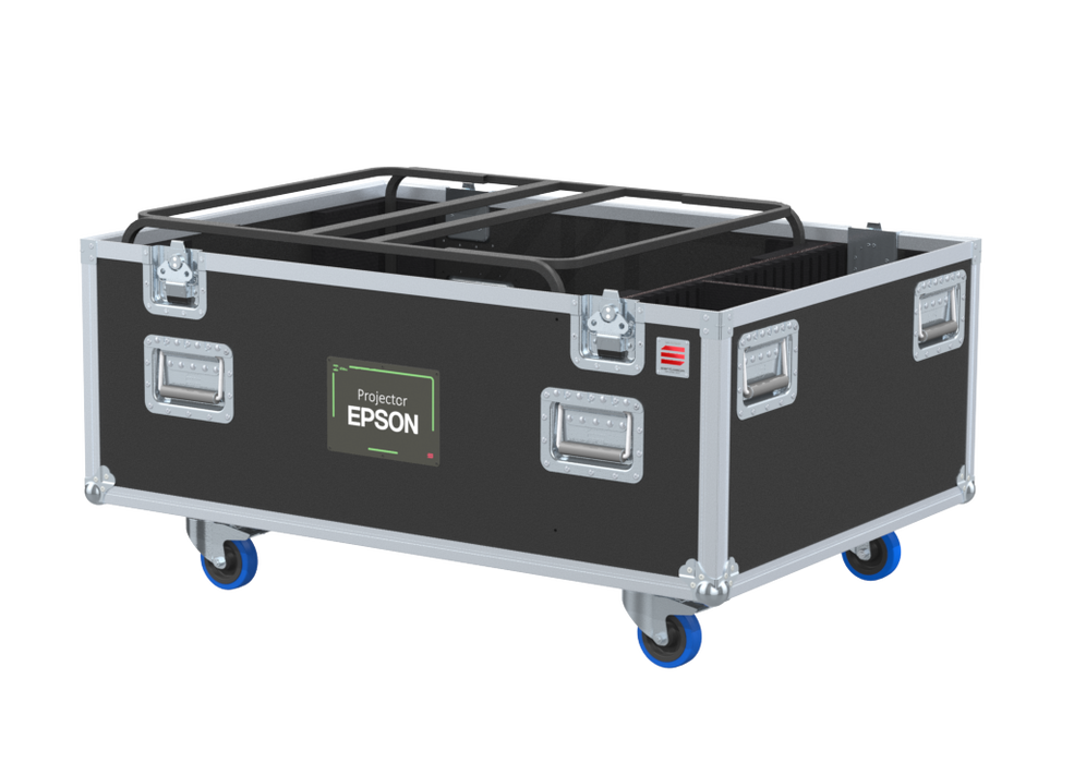 Santosom Video Projector Flight case PRO-2, Frame (840x745x405) + 205 acessórios