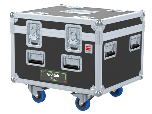 Santosom Video Projector Flight case simple, Vivitek DU7098Z (lens on)
