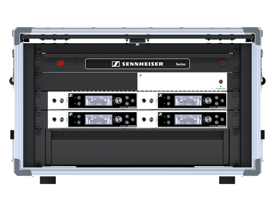 Santosom Integrated Solutions® (SIS) for Wireless Microphones, 4 CH, SENNHEISER (EU)