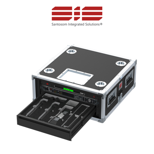 Santosom Integrated Solutions® (SIS) for Wireless Microphones, 2 CH, SHURE AXIENT® (EU)