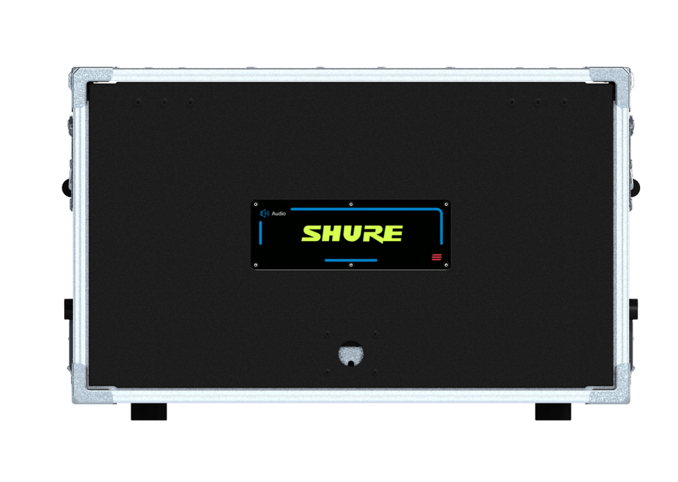 Santosom Integrated Solutions® (SIS) for Wireless Microphones, 4 CH, SHURE (EU)