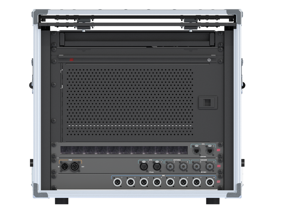 Santosom Integrated Solutions® (SIS) for Wireless Microphones, 8 CH, SHURE AXIENT® (EU)