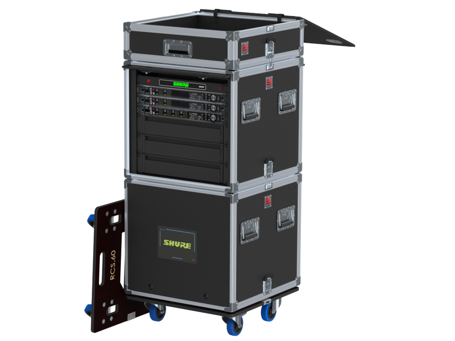 Santosom Integrated Solutions® (SIS) for Wireless Microphones, 8 CH, SHURE AXIENT® (EU)