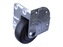 Penn Hardware Recessed Corner Castor With soft Wheel 75 mm - Blue