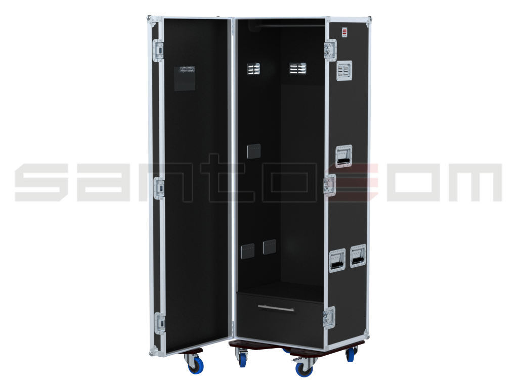 Santosom Flight case Wardrobe 205