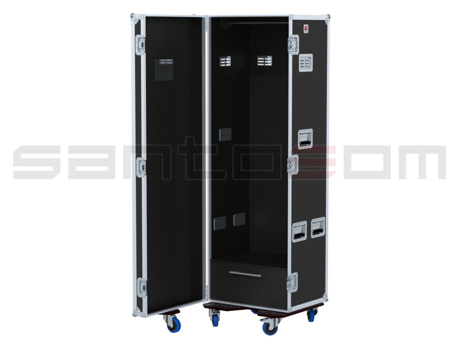 Santosom Flight case Wardrobe 205