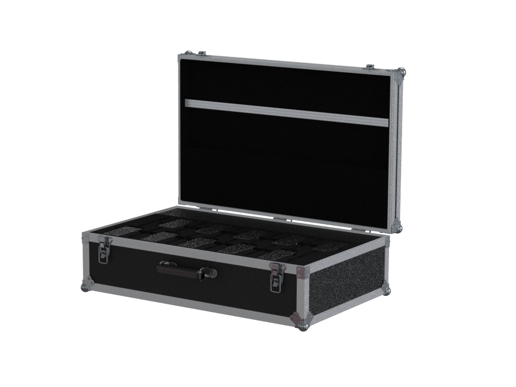 Santosom Flight case PRO, 10x Portable Radio RP1