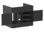 SANTOSOM Double wood regie ,14U+14U (1025x800x1000 w\ Wheels)