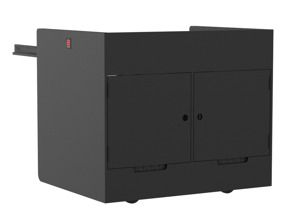 SANTOSOM Double wood regie ,14U+14U (1025x800x1000 w\ Wheels)