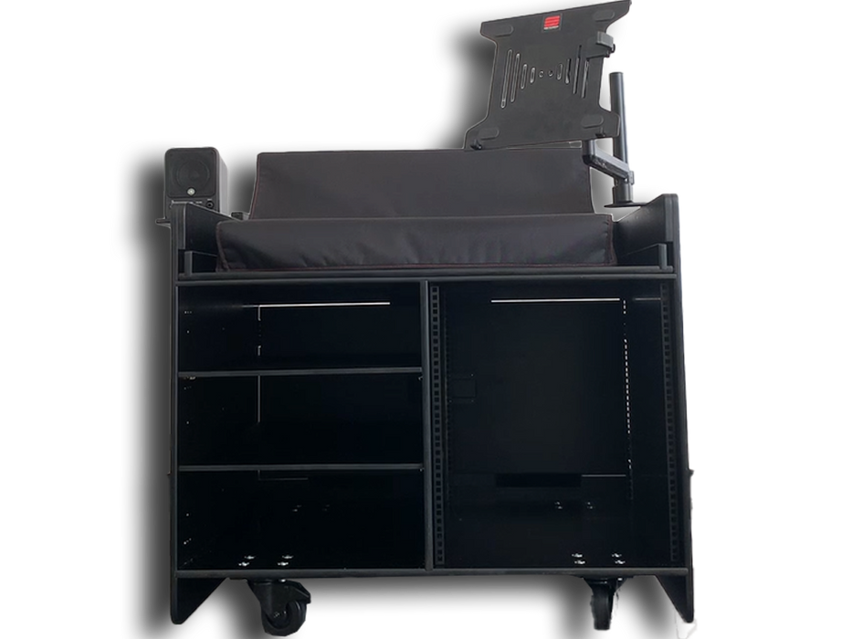SANTOSOM Double wood regie ,14U+14U (1025x800x1000 w\ Wheels)