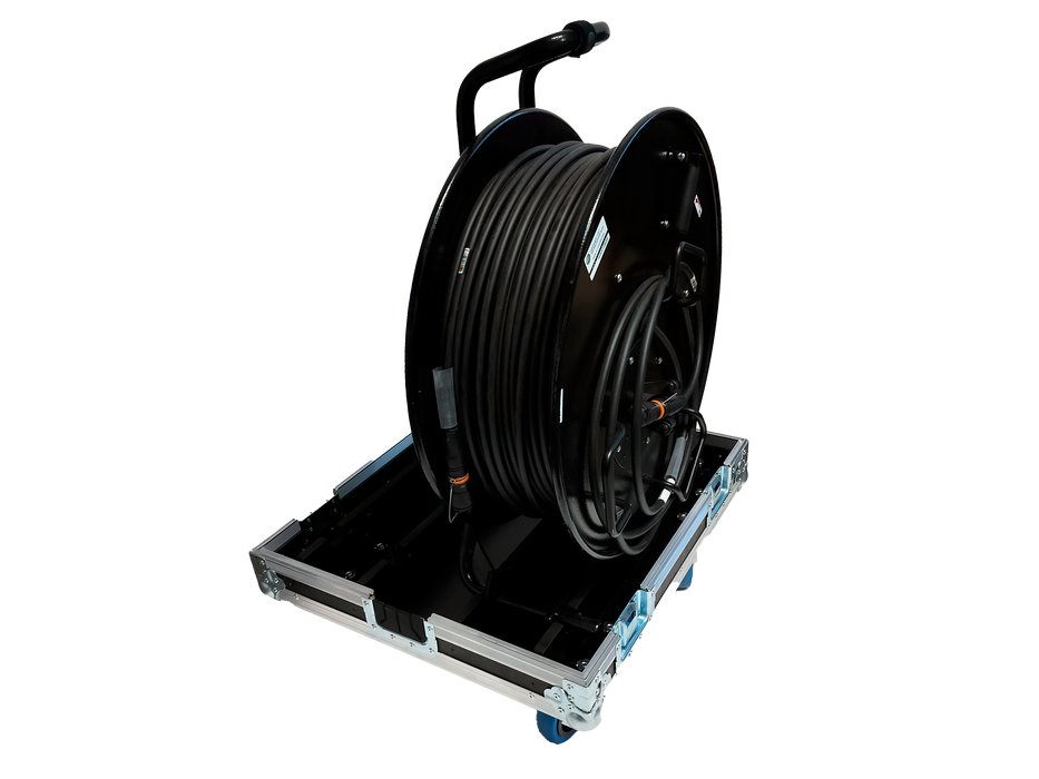 SANTOSOM Cables Flight case PRO, Cable Reel Schill HT582